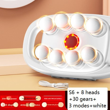 Multi-Head Fascia Gun Muscle Massager