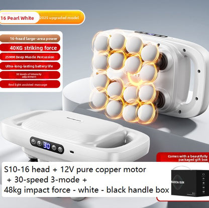 Multi-Head Fascia Gun Muscle Massager
